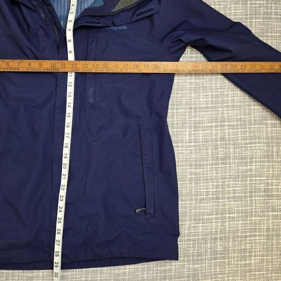 Patagonia H2NO Recco Vented Waterproof Shell Snowshot Navy Jacket Men's S - Picture 4 of 16